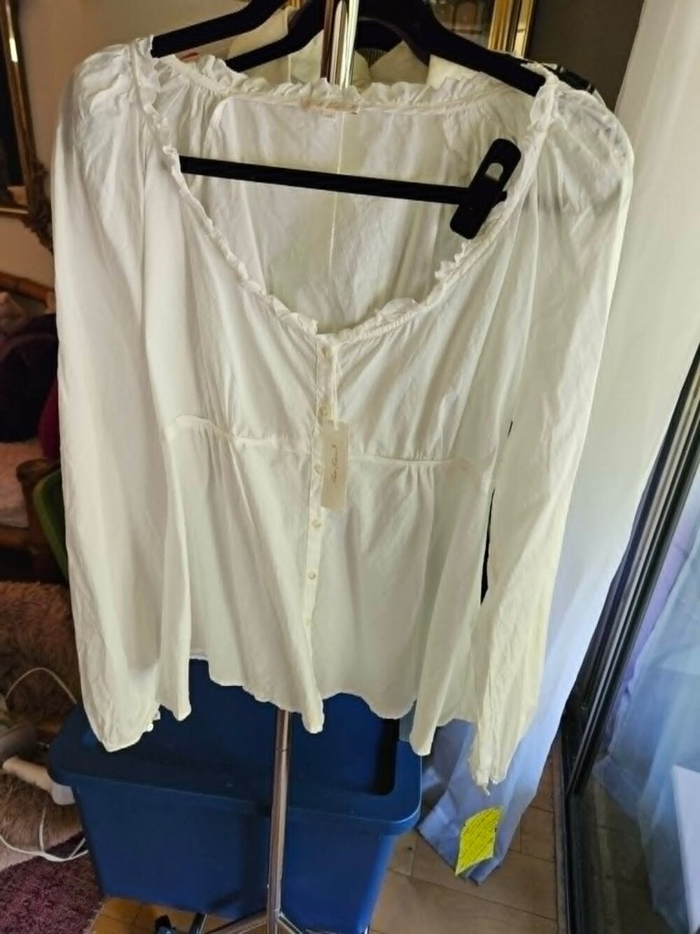 Robert Friedman Cotton Summer Top Sz M